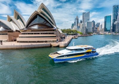 Manly Fast Ferry Drone Photography